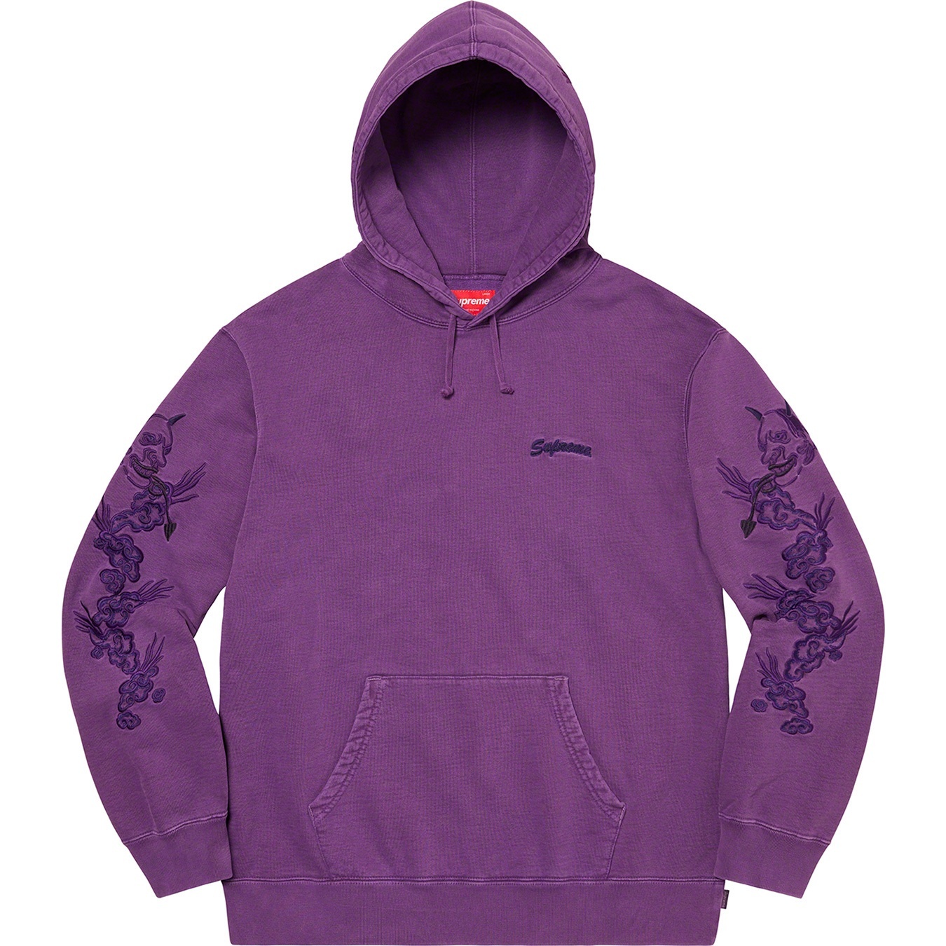 Dragon Overdyed Hooded Sweatshirt view 4